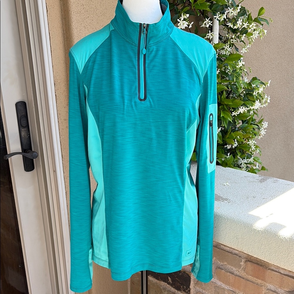 Rei Aqua Performance Pullover Euc Large - image 1